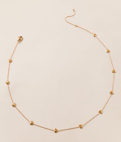 Sahira Jewelry Design Esme Heart Necklace front view