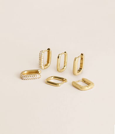 3 Pack Justine Earring Set