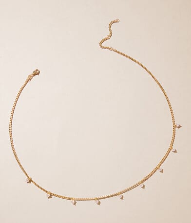 Sahira Jewelry Design Everleigh Necklace front view