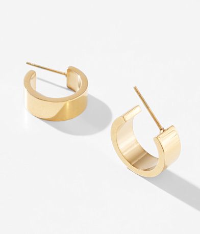 Sahira Jewelry Design Wyatt Mini Hoop Earring front view