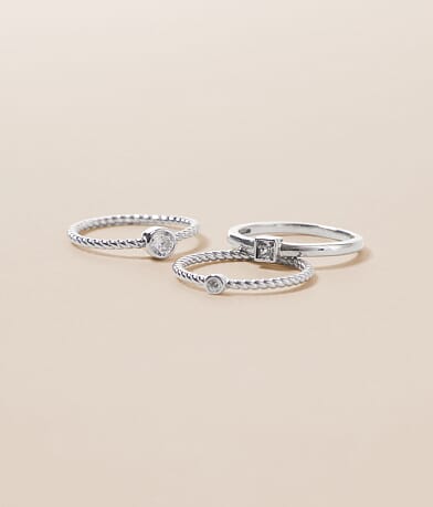 Sahira Jewelry Design Leslie Stack Ring front view