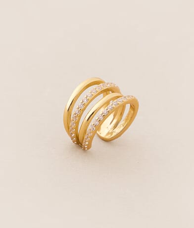 Sahira Jewelry Design Mckenzie Ear Cuff front view