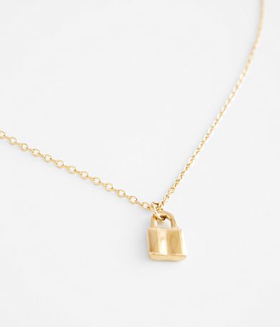 Sahira Jewelry Design Mini Lock Necklace MISC_DETAIL_3