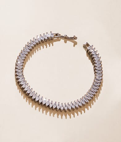 Sahira Jewelry Design Maisley Tennis Bracelet front view
