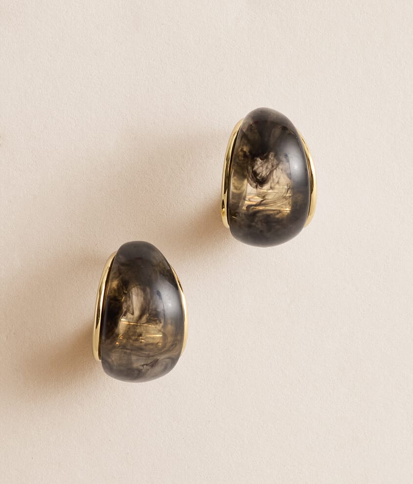 Co. Olivia Resin Hoop Earring