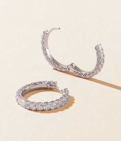 Sahira Jewelry Design Piper Hoop Earring front view