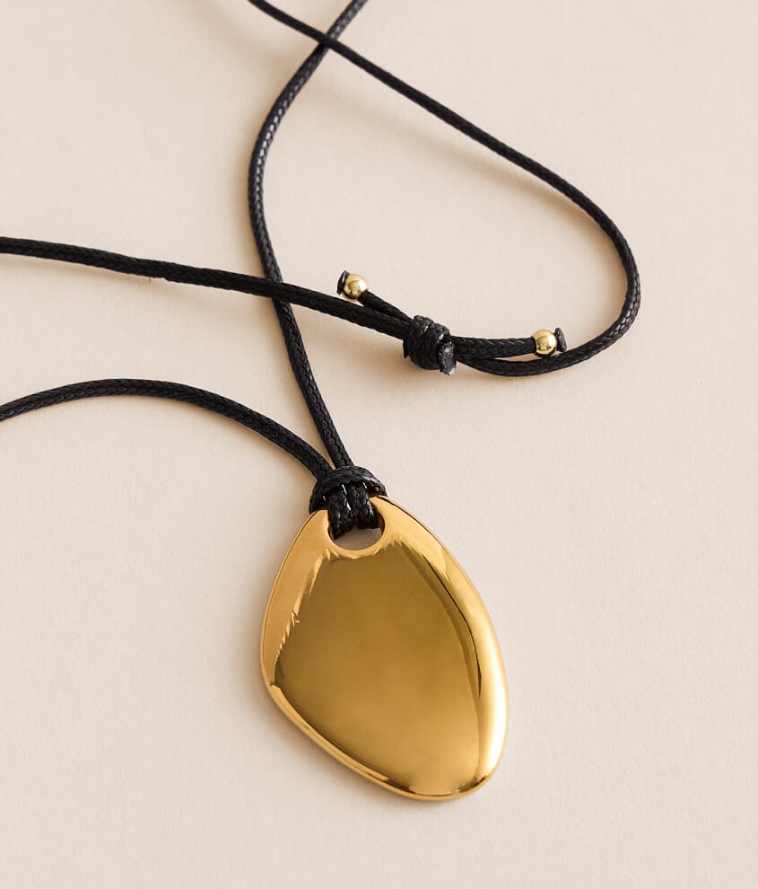 Echo Cord Slider Necklace
