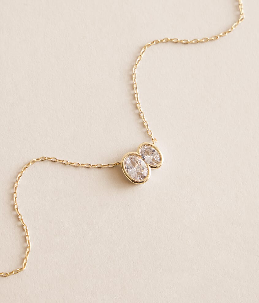 Lumi Bezel Necklace