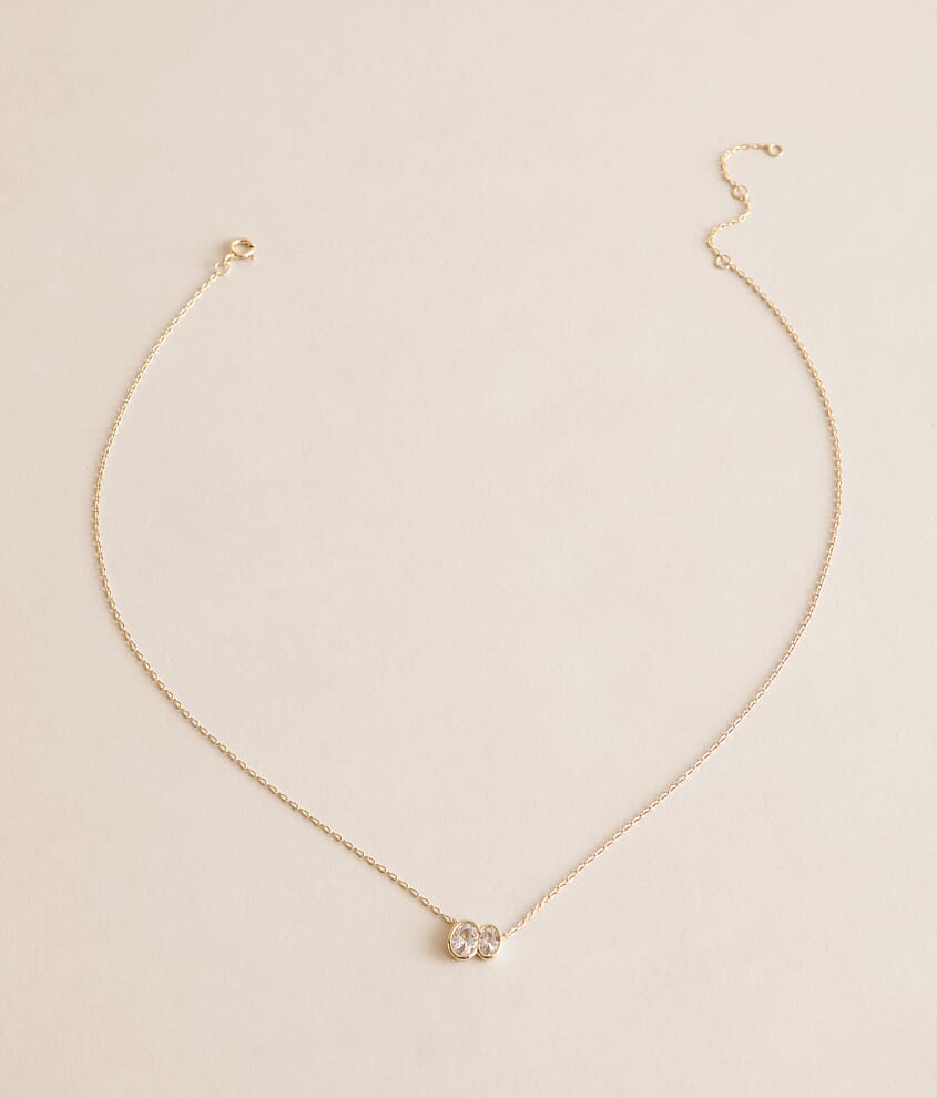 Lumi Bezel Necklace