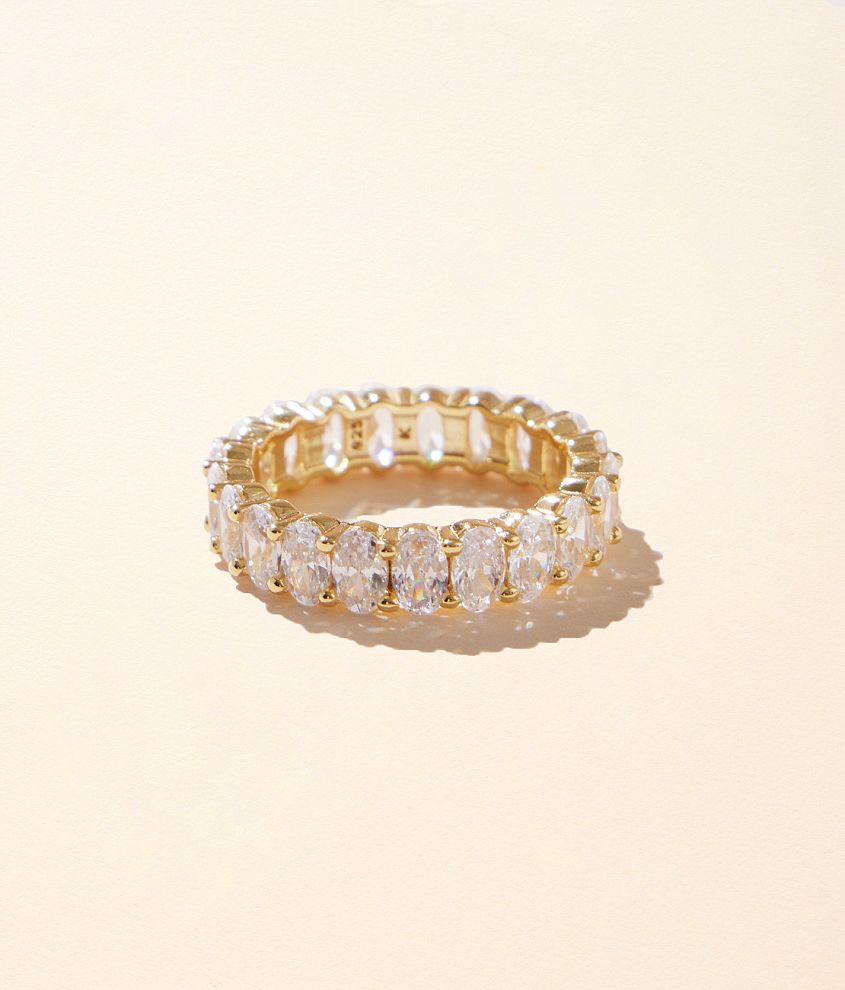 Sahira Jewelry Design Oval Eternity Ring