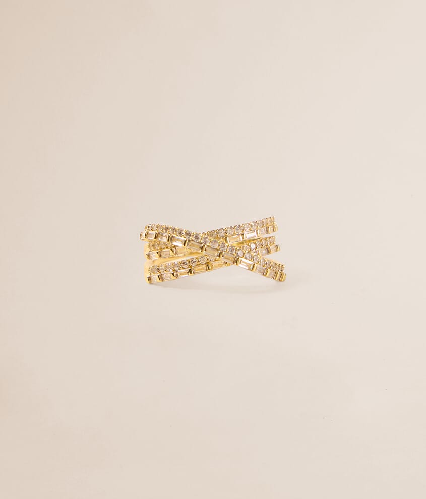Rachel Criss Cross Ring