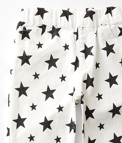 Saints &amp; Hearts Girls - Star Print Flare Stretch Jean misc detail 1 view