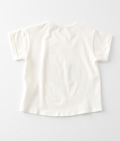 Saints &amp; Hearts Girls - Smiley Face T-Shirt back view