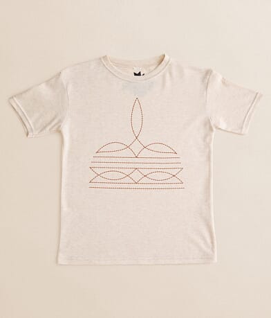 The Twisted Filly Girls - Boot Stitch T-Shirt front view