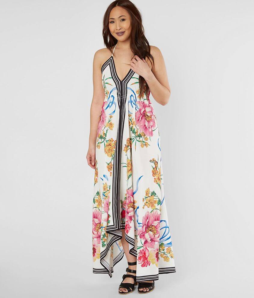 Flying Tomato Floral Gauze Maxi Dress - Women's Dresses in Ivory | Buckle