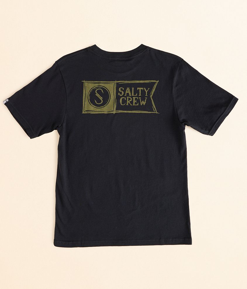 Boys - Salty Crew Sketchy Alpha T-Shirt front view