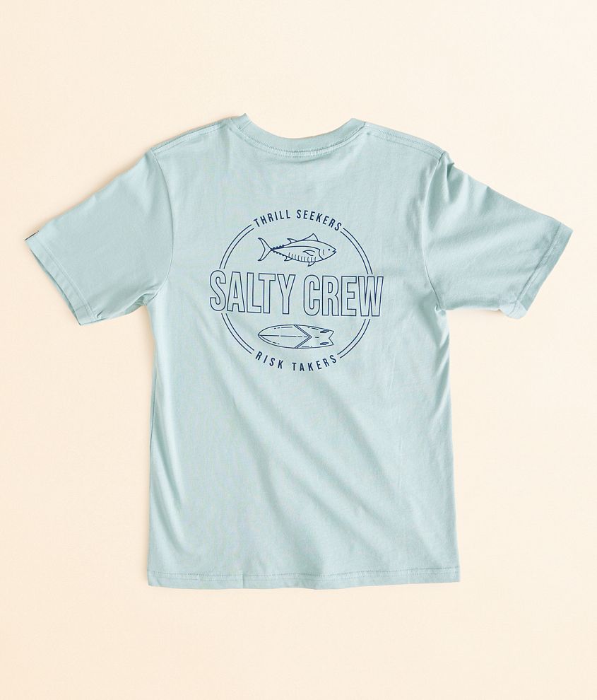 Boys - Salty Crew Outlined T-Shirt front view