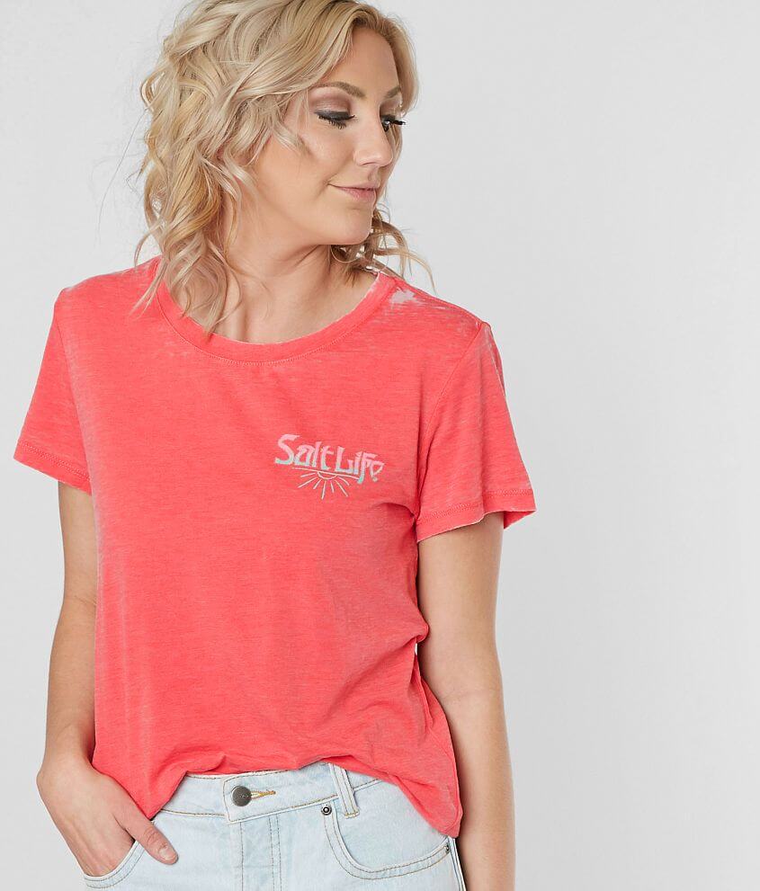 Salt Life Born From The Sun T-Shirt front view