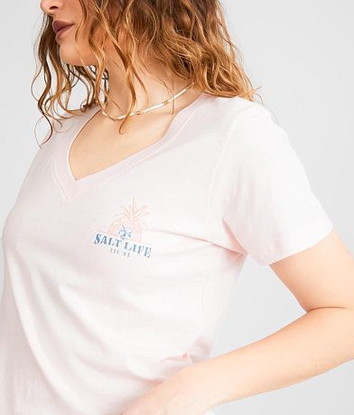Salt Life Pineapple Resort T-Shirt misc detail 1 view