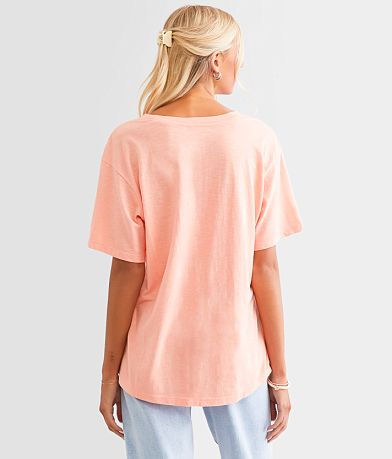 Tropic Time Oversized Tee Sage