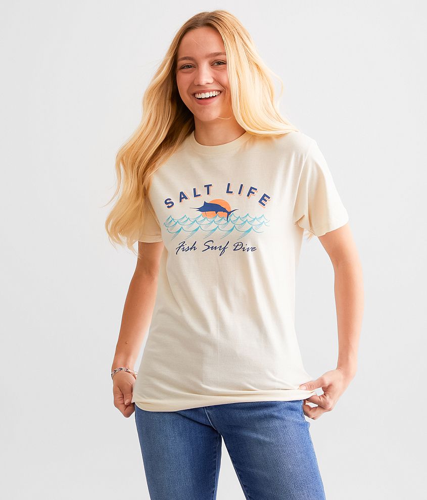 Salt Life Sunset Jumpers T-Shirt