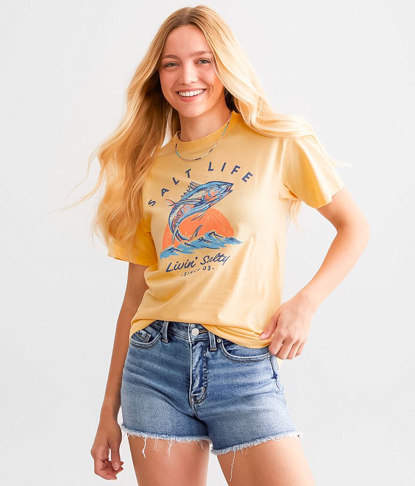 Salt Life Epic Tuna T-Shirt - Women's T-Shirts in Golden Haze | Buckle