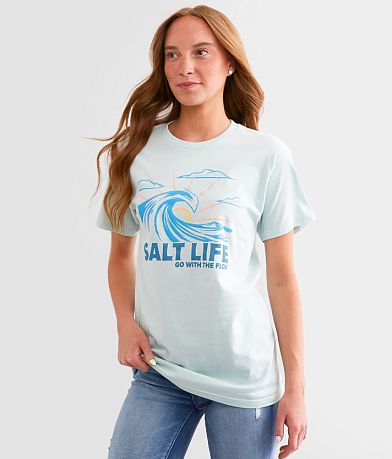 Salt Life Shine & Curl T-Shirt front view
