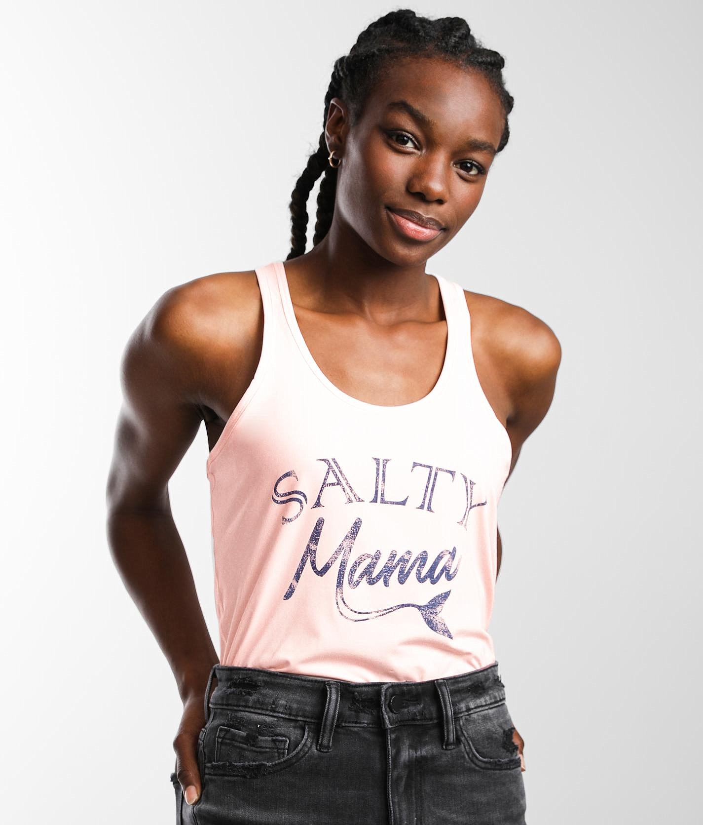 Salt Life Salty Mama Performance Tank Top - Women's Tank Tops In Pink ...