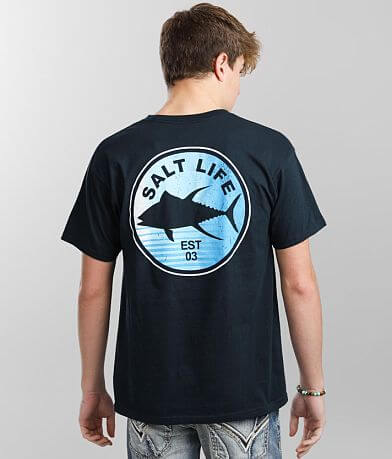 Salt Life Tuna Gradient T-Shirt back view