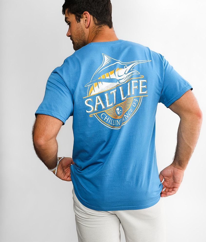 Salt Life Chillin' Marlin T-Shirt front view