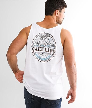 Salt Life Island Hammock Tank Top BACK
