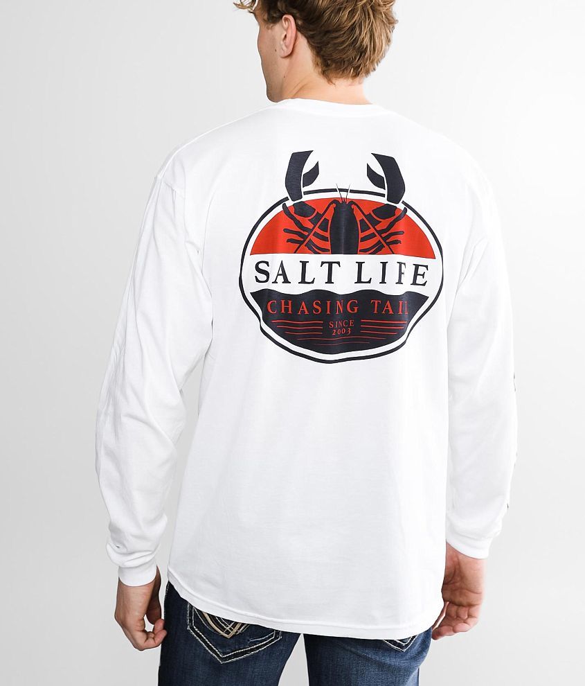 Salt Life Lobster Tailin' T-Shirt front view