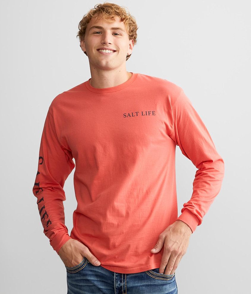 Salt Life Lobster Tailin' T-Shirt front view