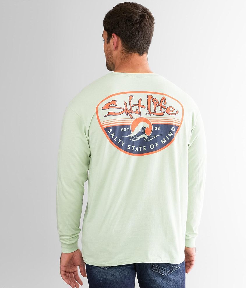 Salt Life Morning Wave T-Shirt front view