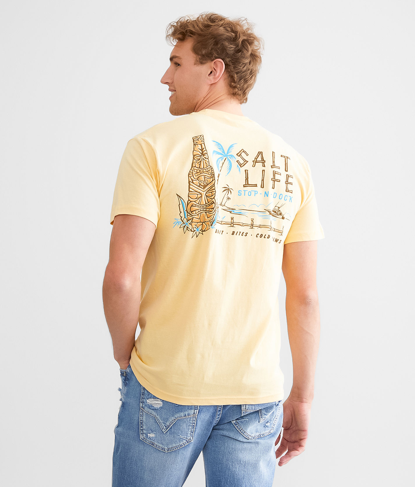 yellow salt life shirt