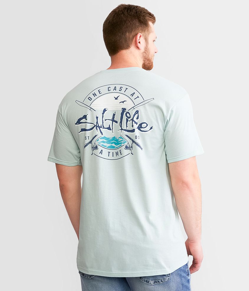 Salt Life One Cast T-Shirt front view