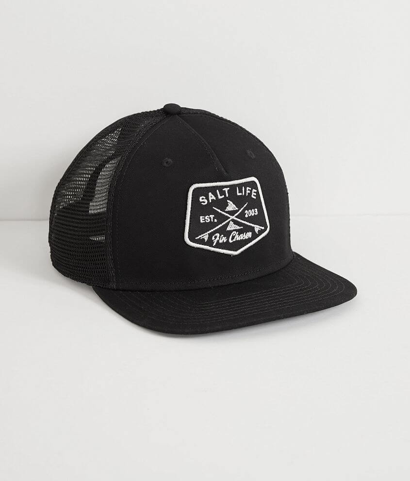 Salt Life Fin Chaser Trucker Hat - Men's Hats in Black | Buckle