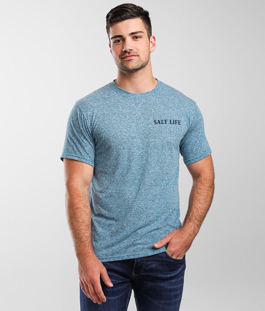 Salt Life Tails Up T-Shirt - Men's T-Shirts in Reef Blue | Buckle