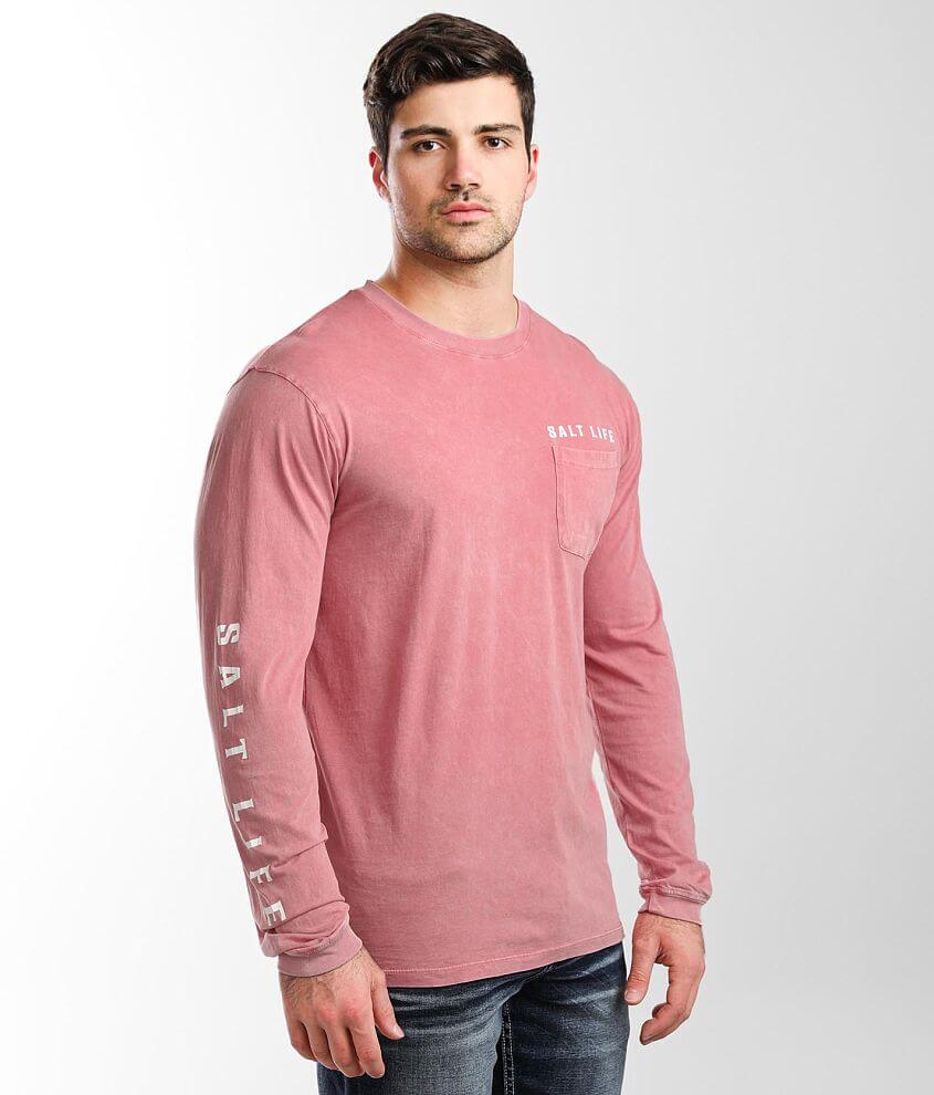 Crew Neck Long Sleeve T Shirt - Men - Ready-to-Wear