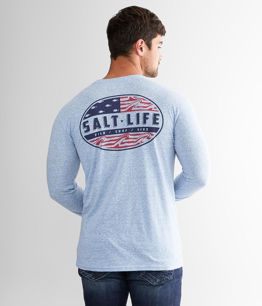Salt Life Amerifinz T-Shirt front view