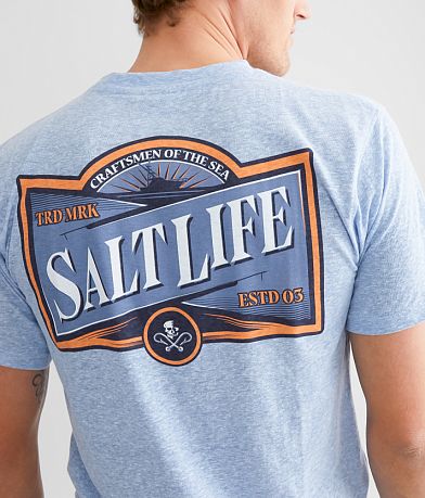 Salt Life Crafty Seas T-Shirt BACK