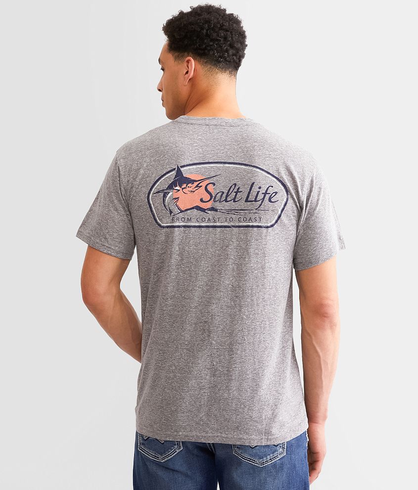 Salt Life Marlin Sun Coast T-Shirt front view