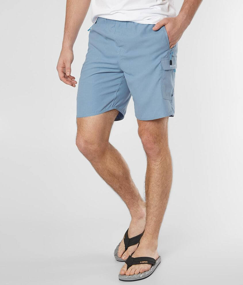 Salt Life Outboard Walkshort - Men's Shorts in Chambray | Buckle