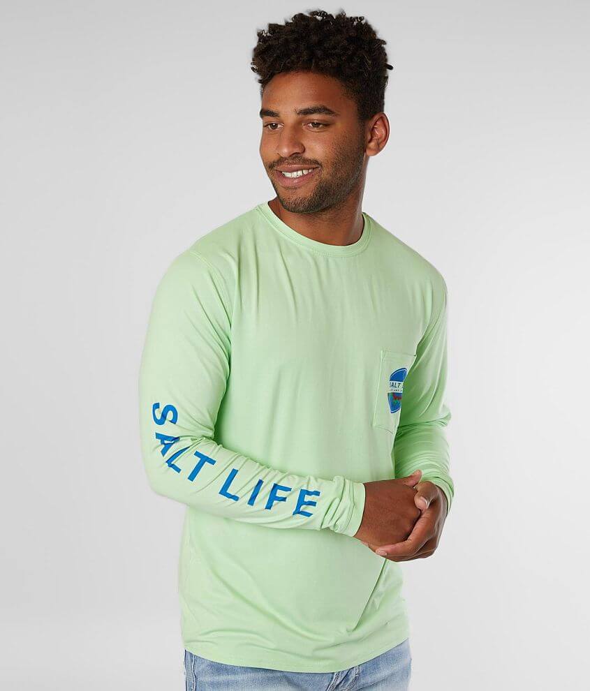 Salt Life At Any Depth Performance T-Shirt front view