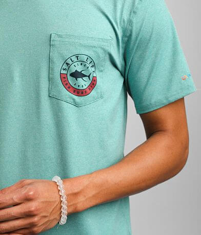 Salt Life Sea Captain Performance T-Shirt misc detail 1 view