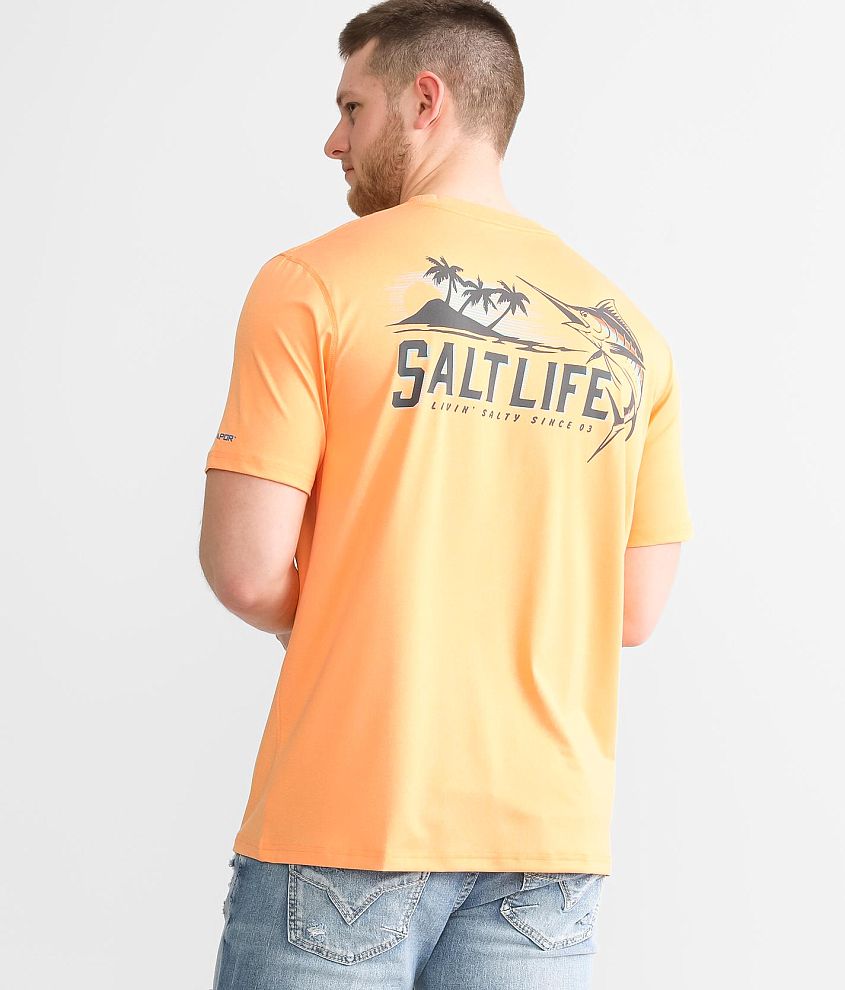 Salt Life Marlin Territory Performance T-Shirt front view