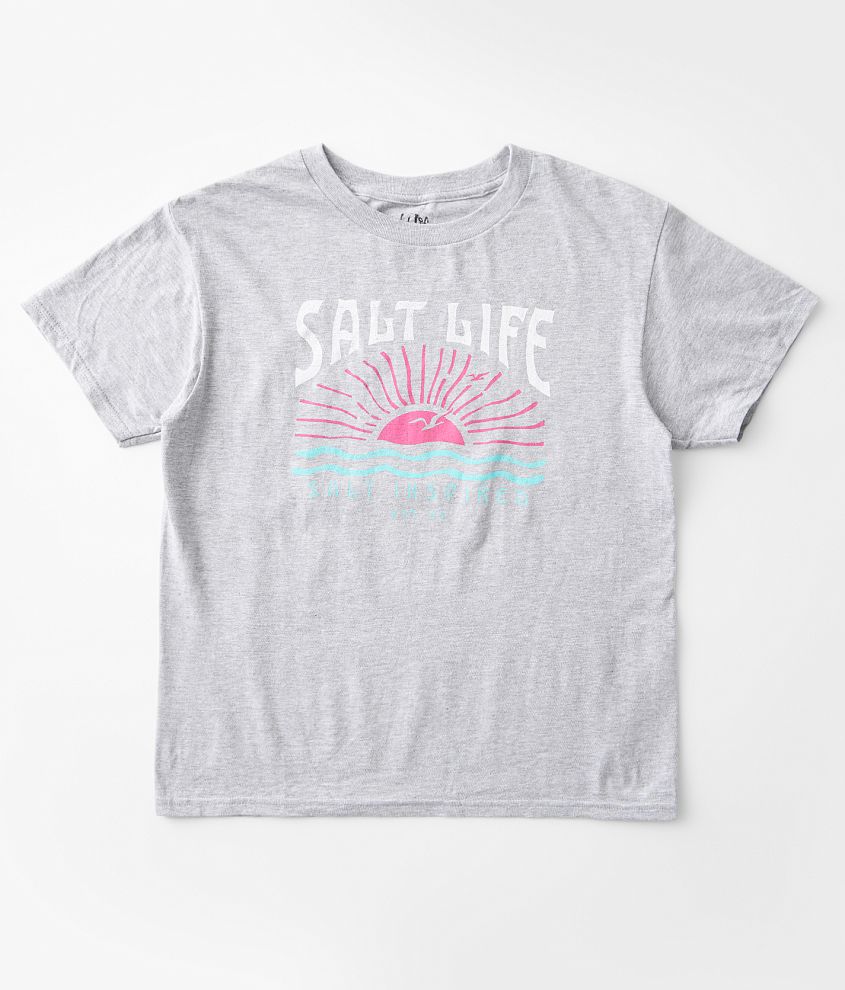 Girls - Salt Life Good Morning Sunshine T-Shirt front view