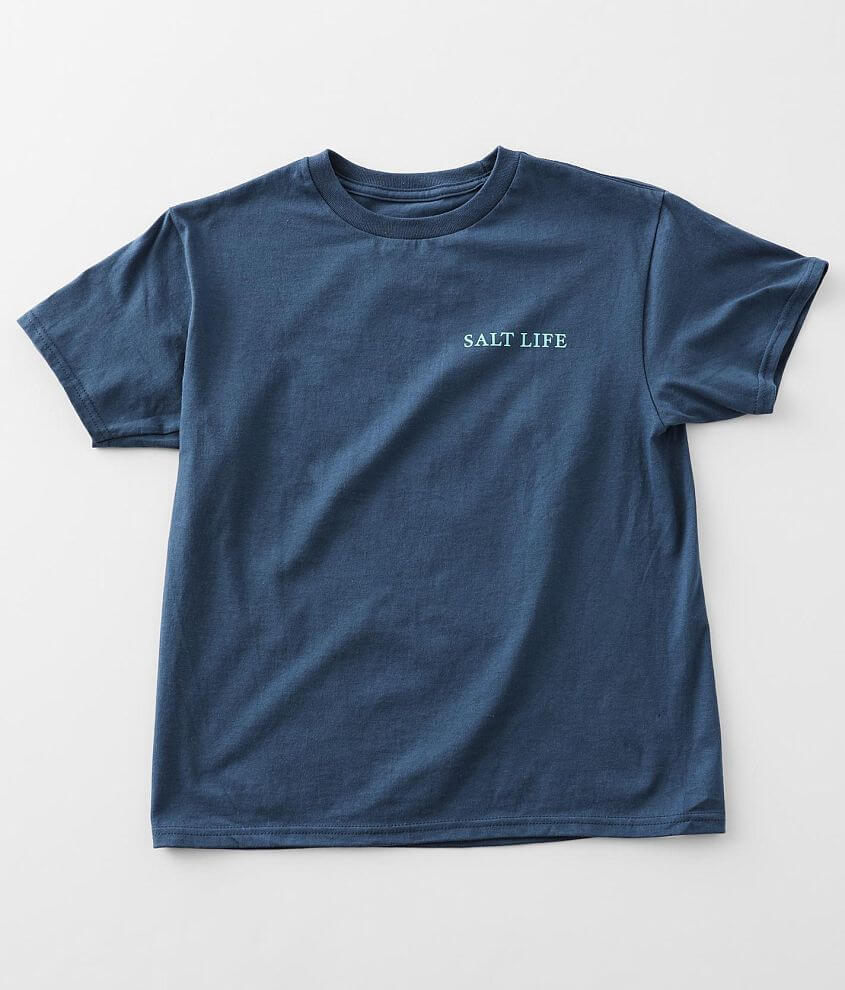 Boys - Salt Life Octo Anchor T-Shirt front view