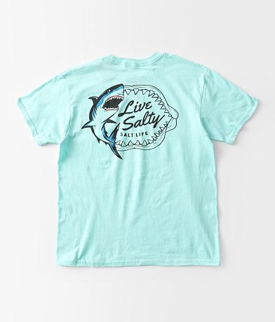 Salt Life Boys - Shark Bite T-Shirt BACK