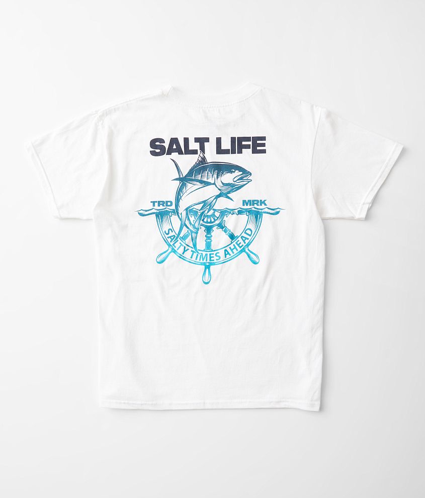 Girls - Salt Life Tuna Helm T-Shirt front view